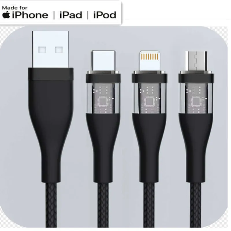 3 in 1 charging cable