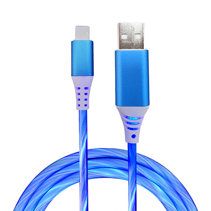 glowing usb cable lighting