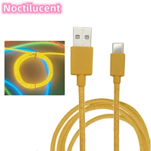 Noctilucent led cable