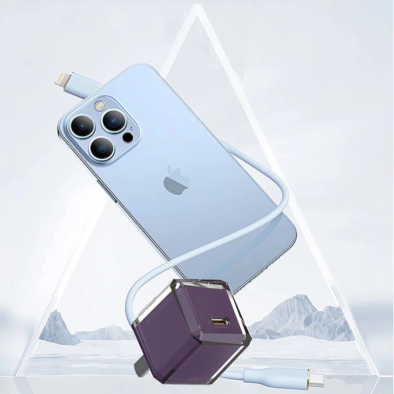 transparent case wall charger