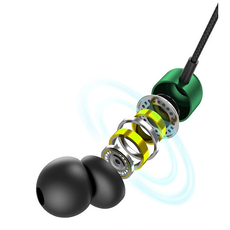 l shape earphones