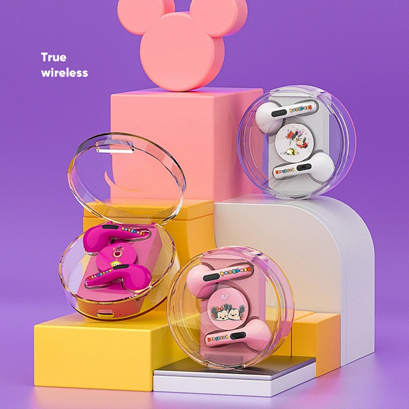 transparent Bluetooth 5.3 earbuds