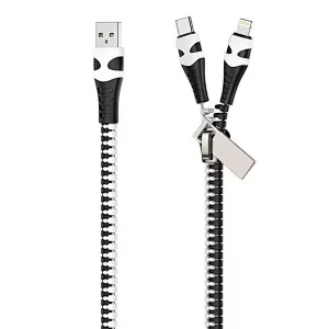 2 in 1 zipper cable