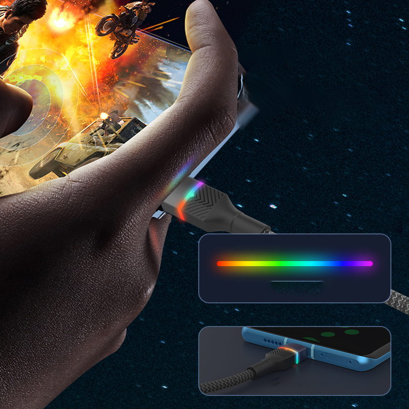 iphone data cable lights