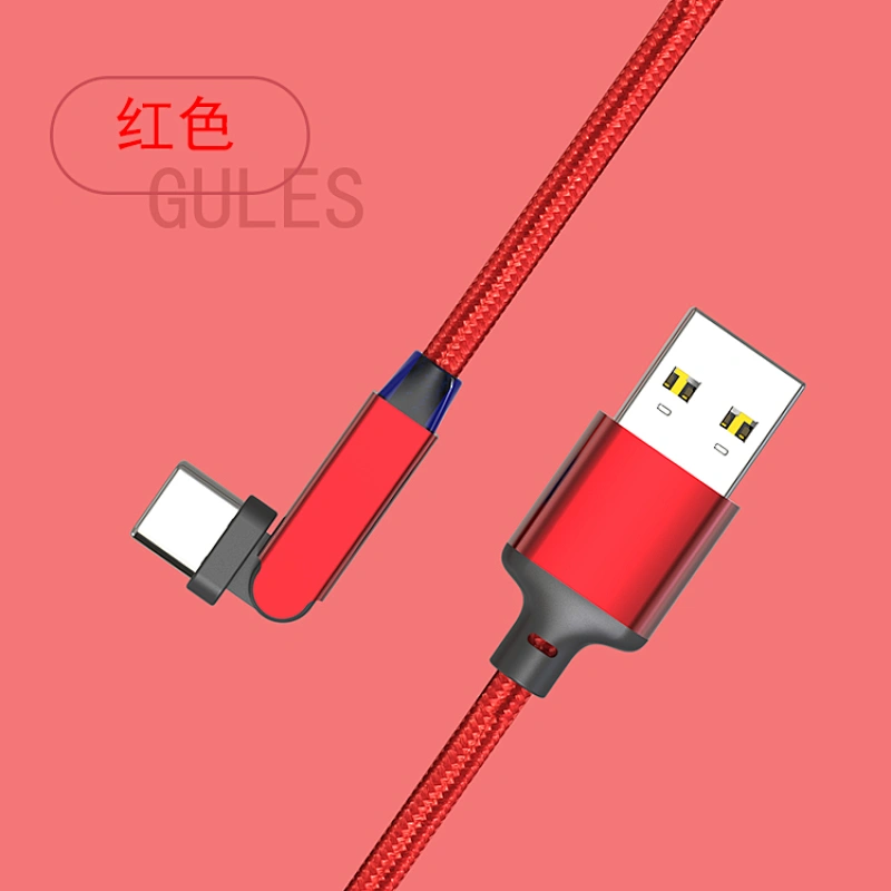 elbow head 180degree rotated cable