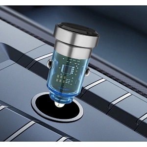 transparent case car charger