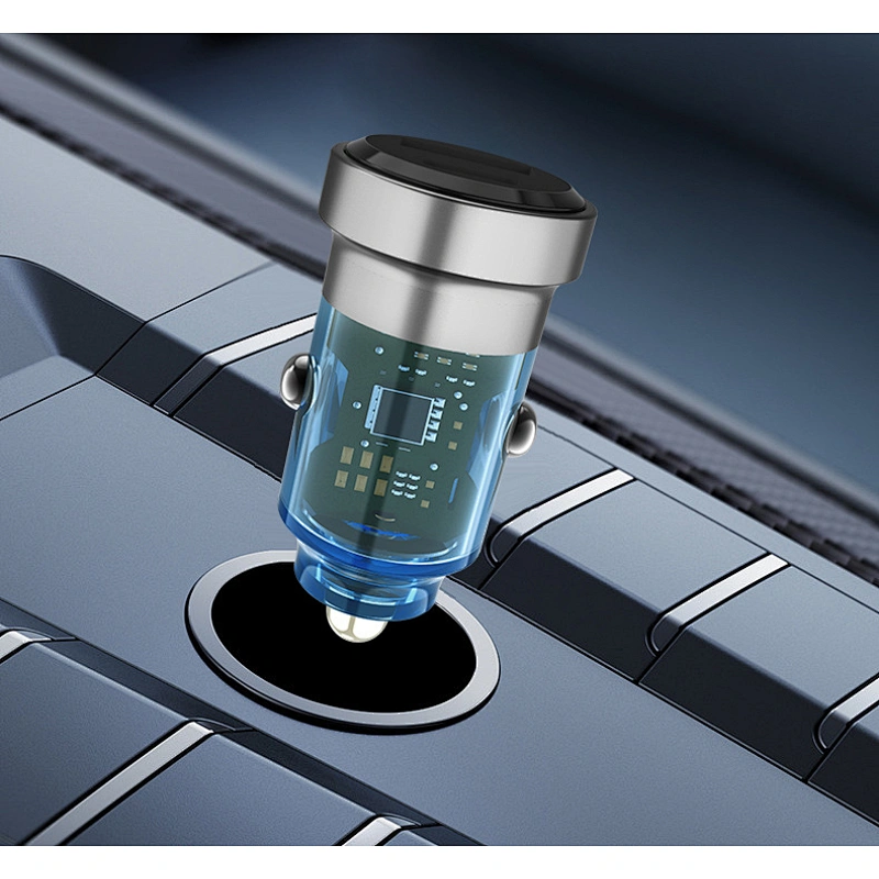 transparent case car charger
