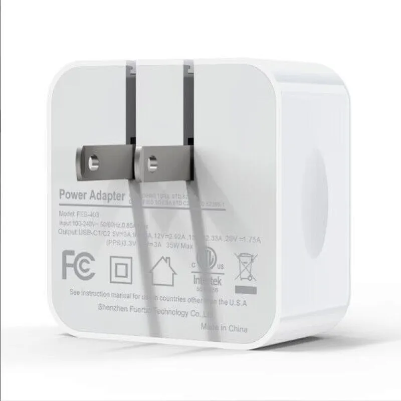 ETL pd35w wall Charger