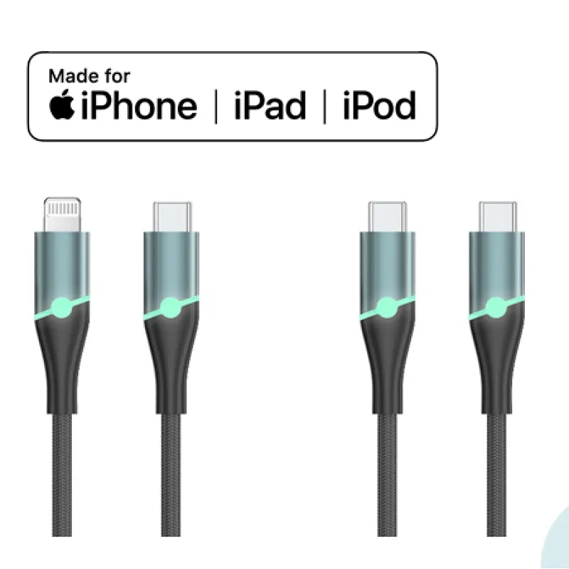 indicator c to lightning cable
