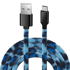 plush braided cable
