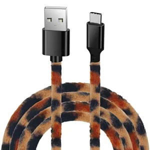 plush braided cable