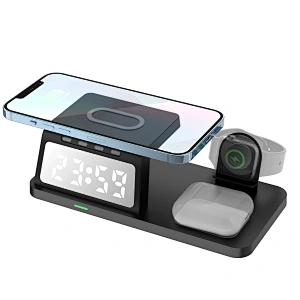 wireless charger alarm clock