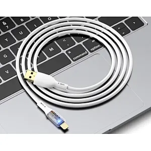 transparent case light cable