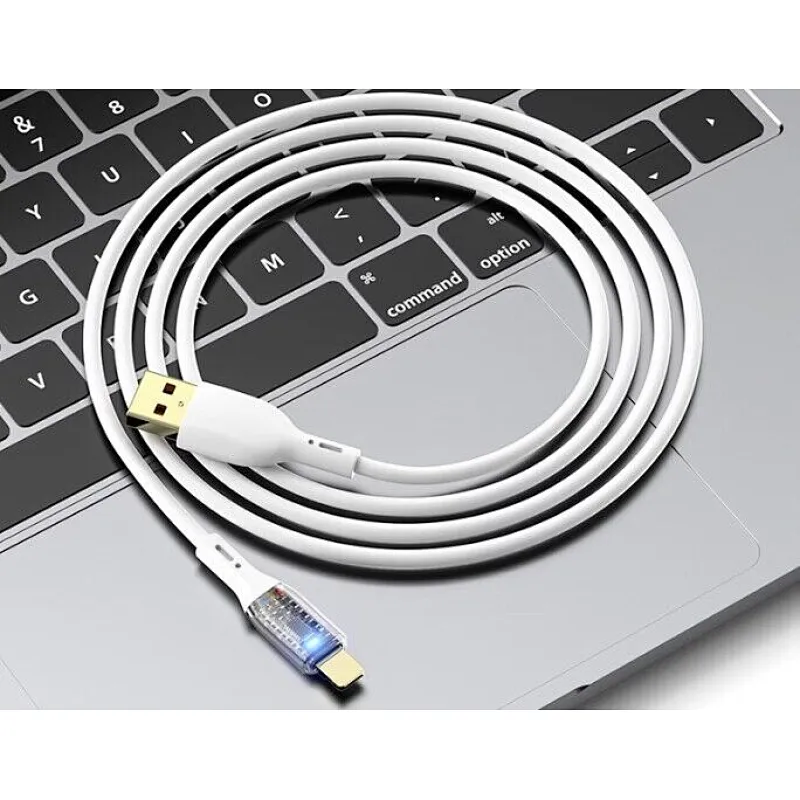 transparent case light cable