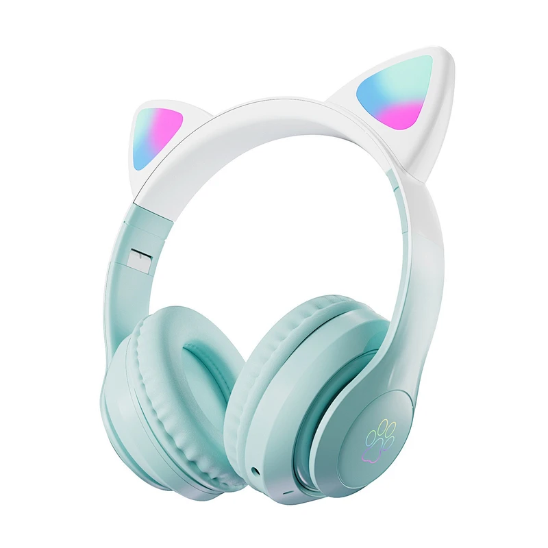 macaroon rainbow headphone
