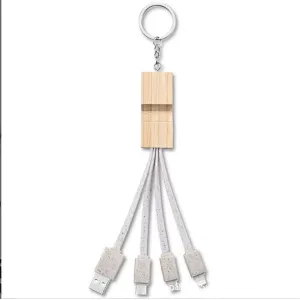 keychain charging cable