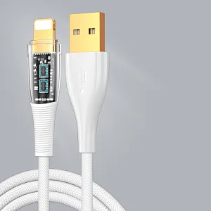 Transparent case PD100w nylon braided cable