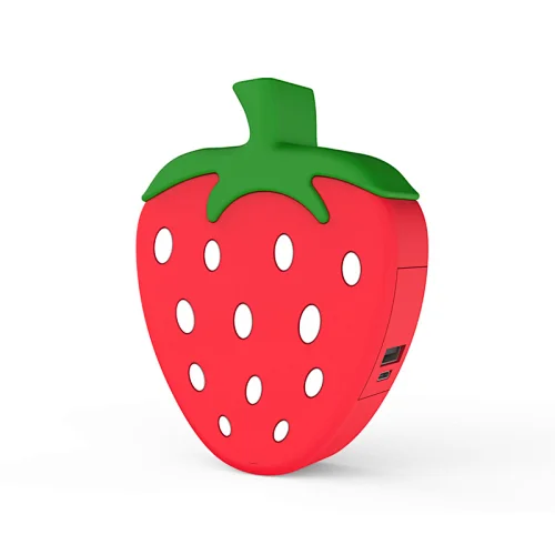 strawberry power bank personalized power bank 2200mah power bank