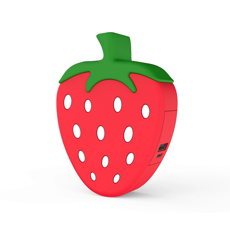 strawberry power bank personalized power bank 2200mah power bank