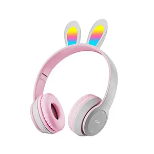 kid rabbit ear headphone