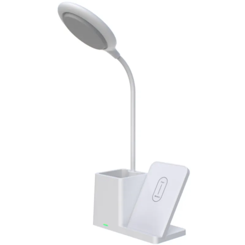 bedside lamp with wireless charger