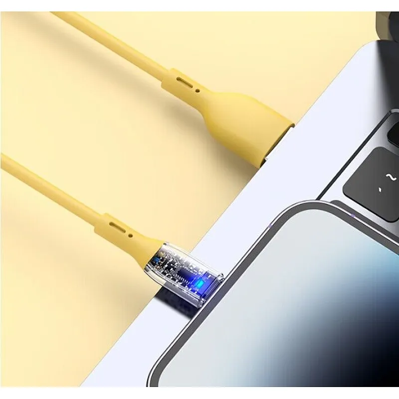 transparent case light cable