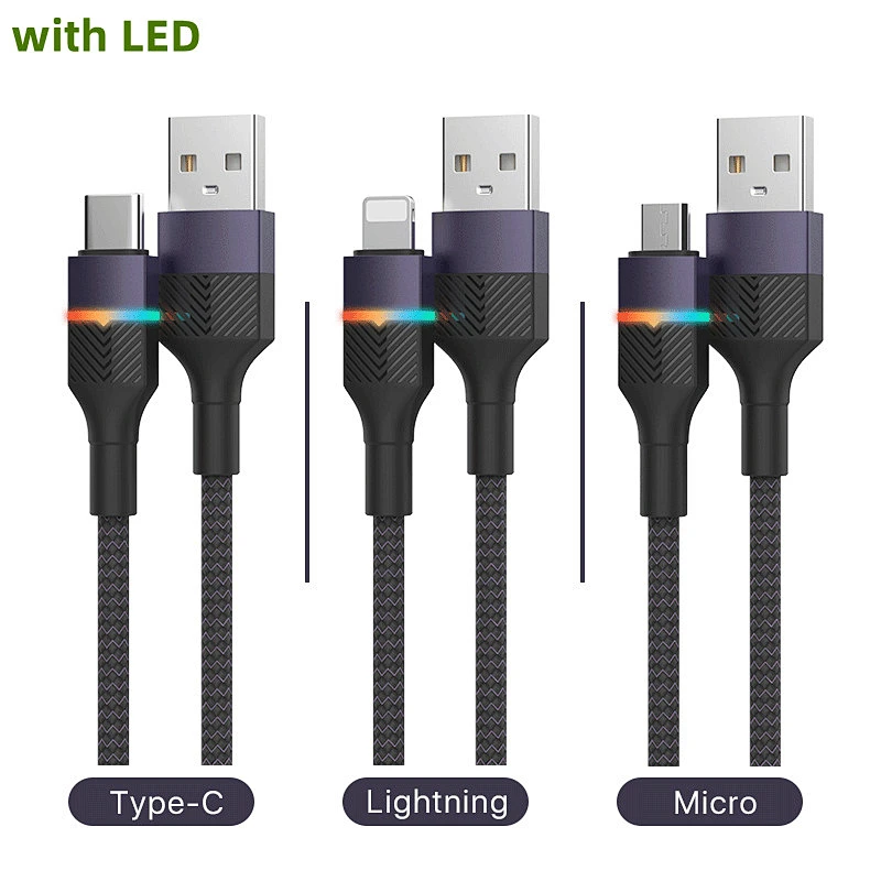 iphone data cable lights
