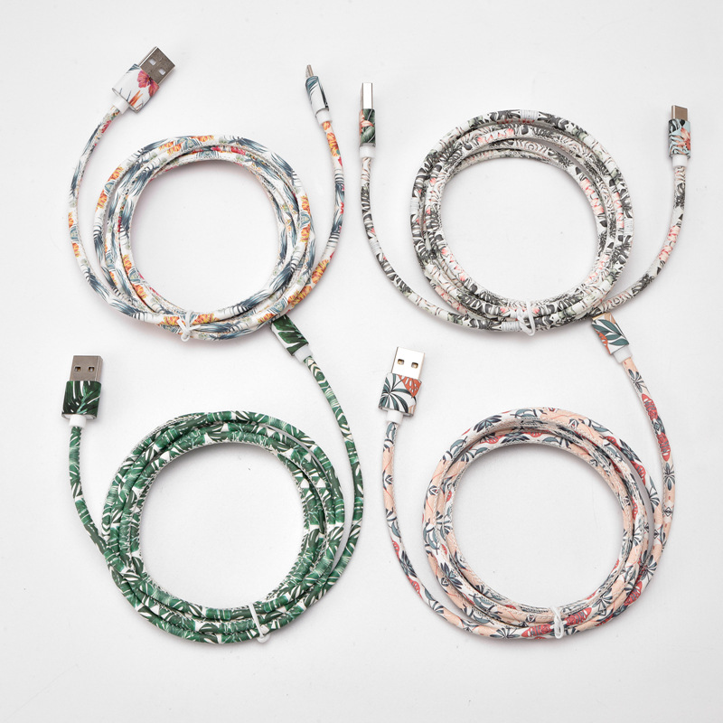 PU leather cable