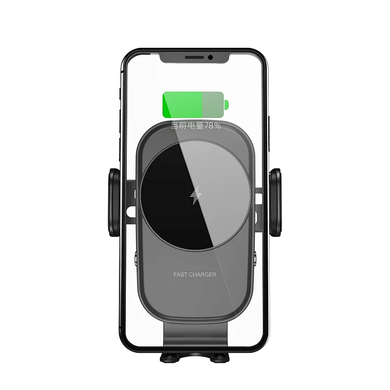Full automatic car holder wireless charging 15W with led indicator