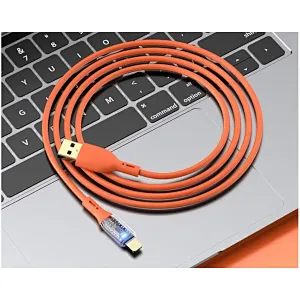 transparent case light cable
