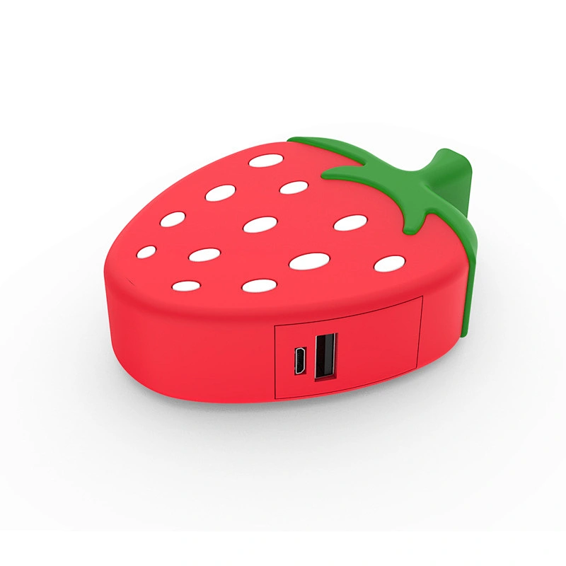 strawberry power bank personalized power bank 2200mah power bank