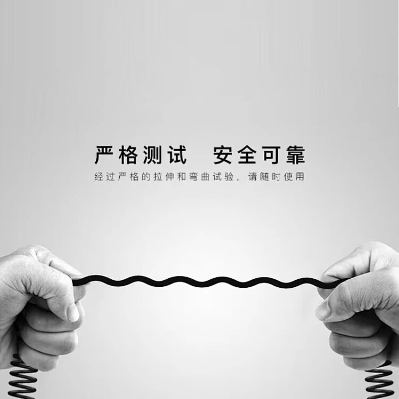 Spiral Curly usb cable