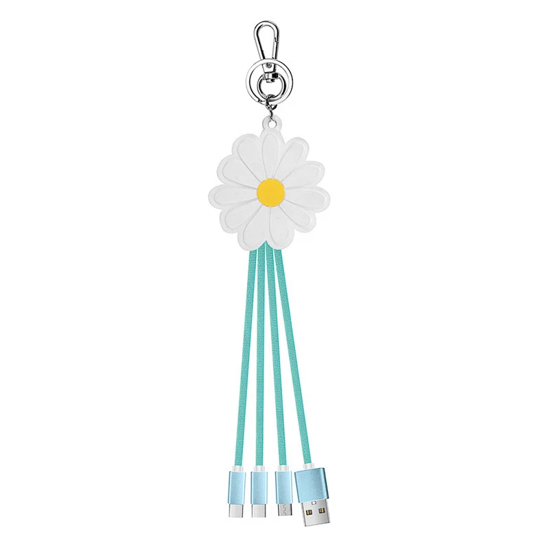 keychain 3-1 cartoon cable