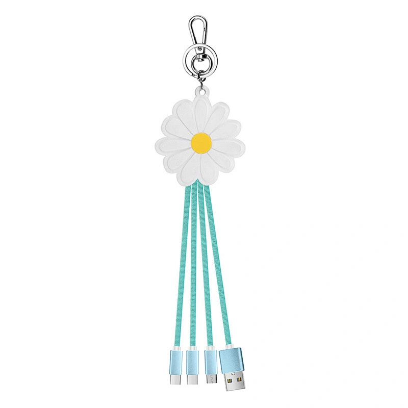 keychain 3-1 cartoon cable