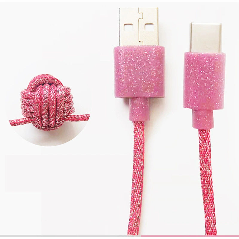 Nylon braided cable A-C