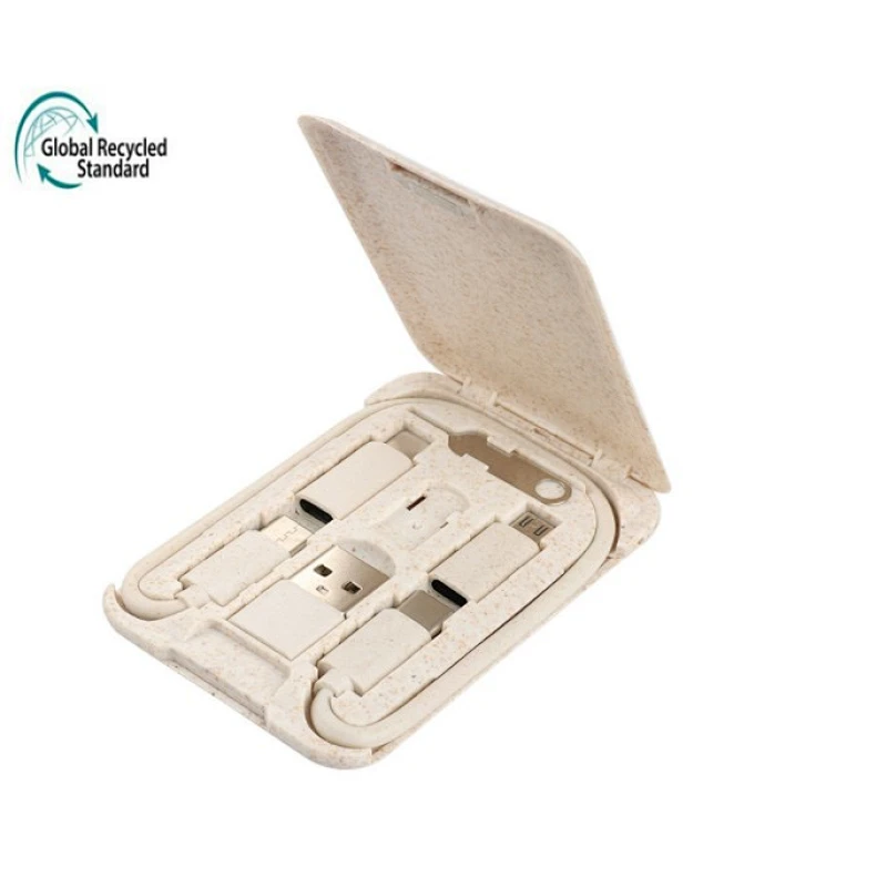 GRS Card holder Travel charging cable set