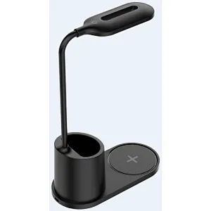 bedside lamp with wireless charger