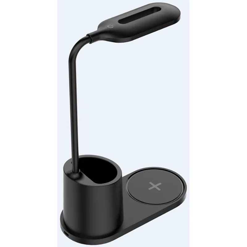 bedside lamp with wireless charger