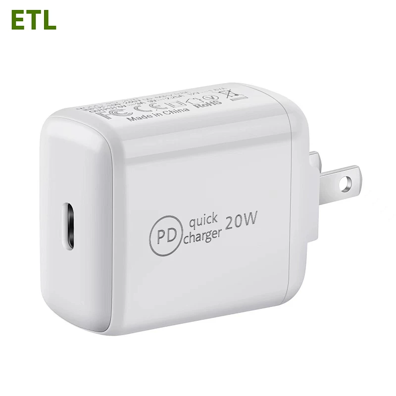 ETL pd20w wall Charger
