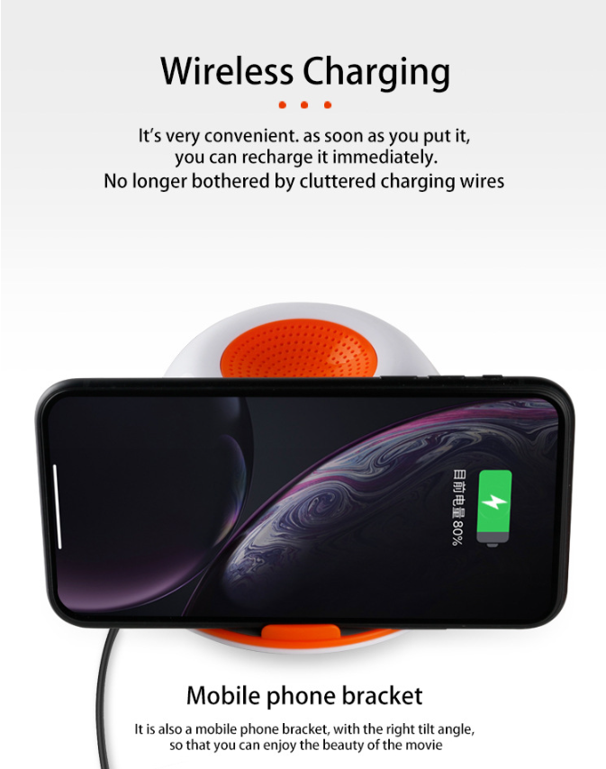 wireless charger speaker