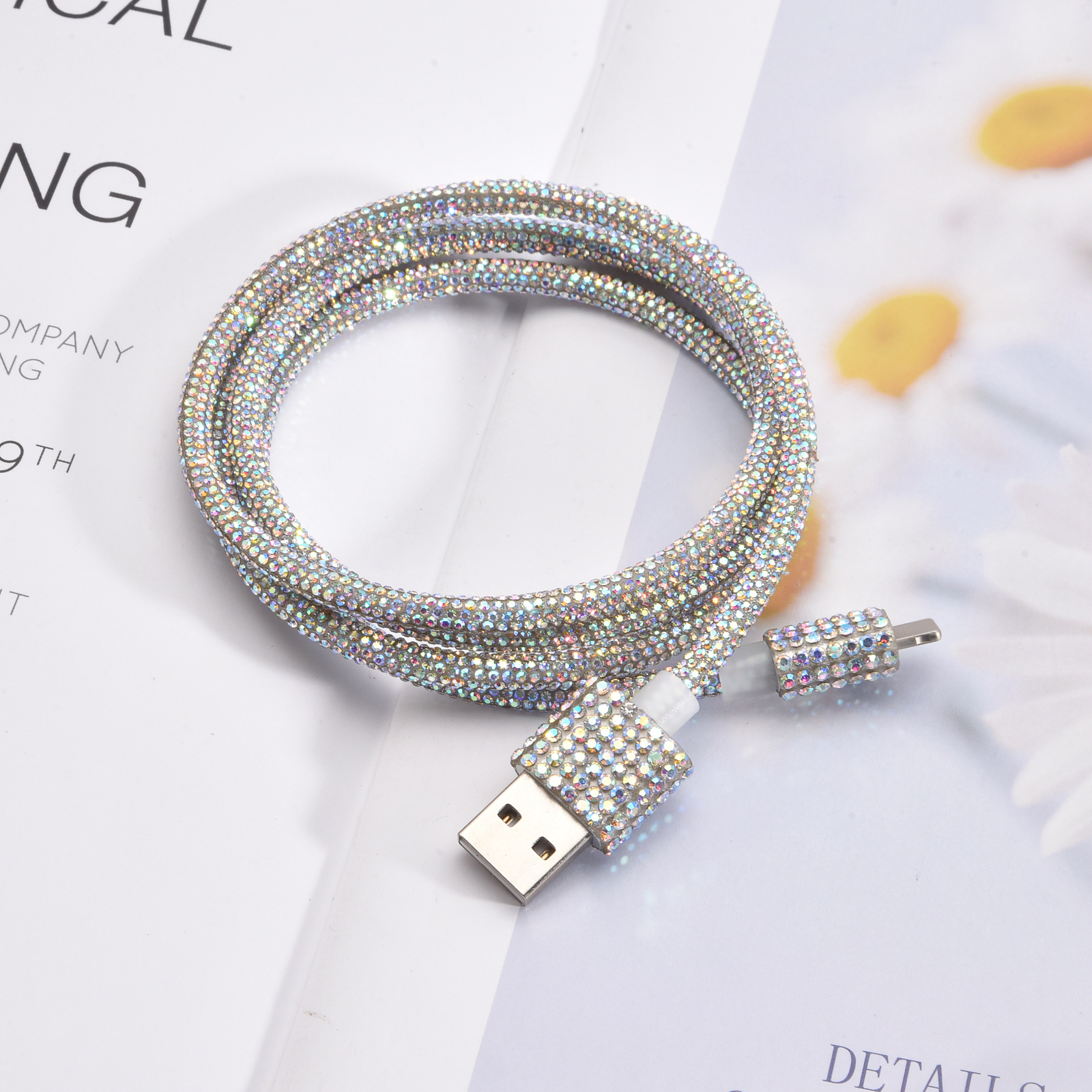Bling Crsytal Diamond wires