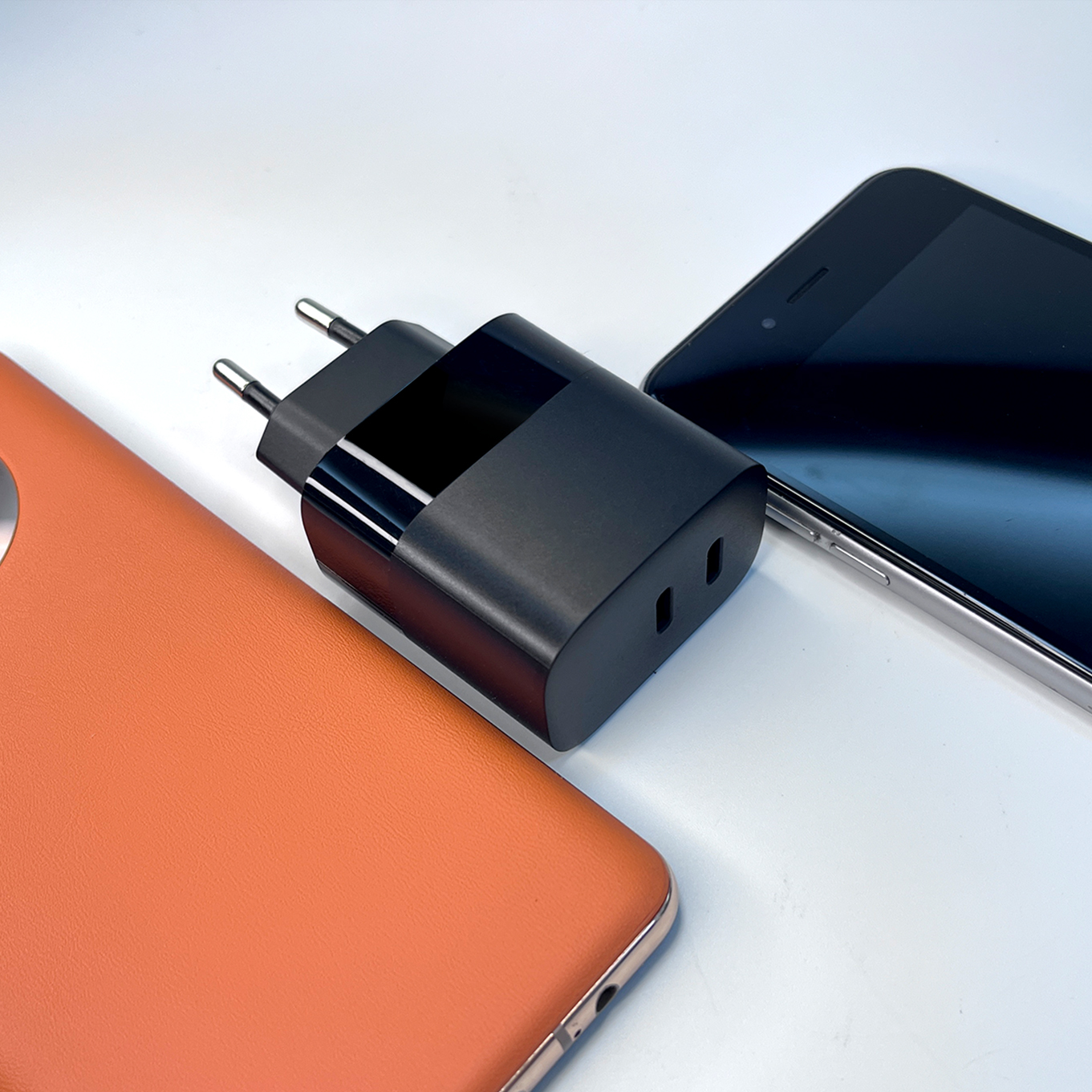 usb c double socket