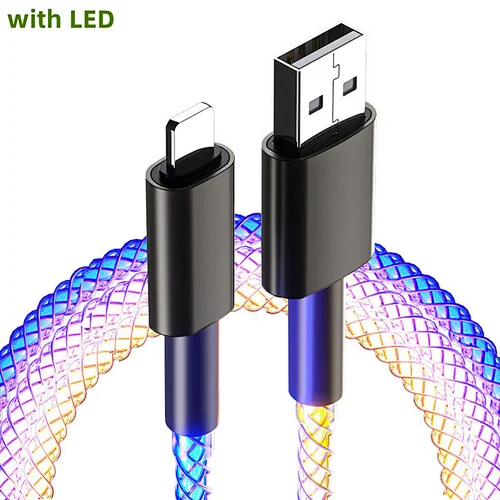 RGB Glowing Charging Cable