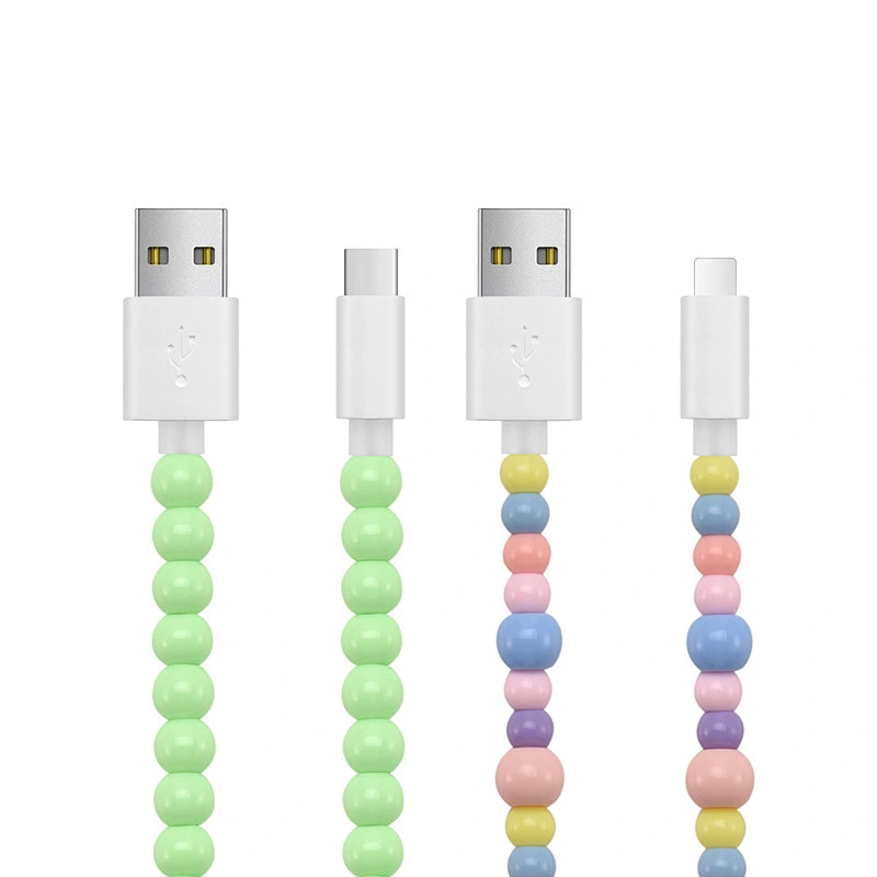 beads charging data cable