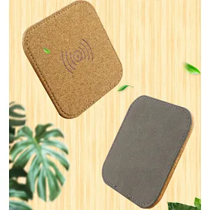 cork wireless charging pad