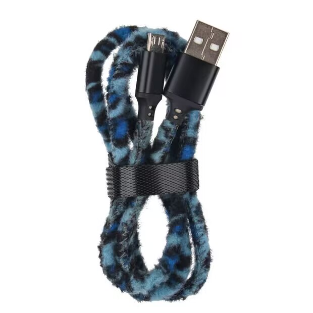 plush braided cable