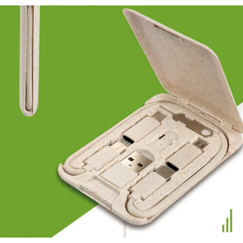 GRS Card holder Travel charging cable set