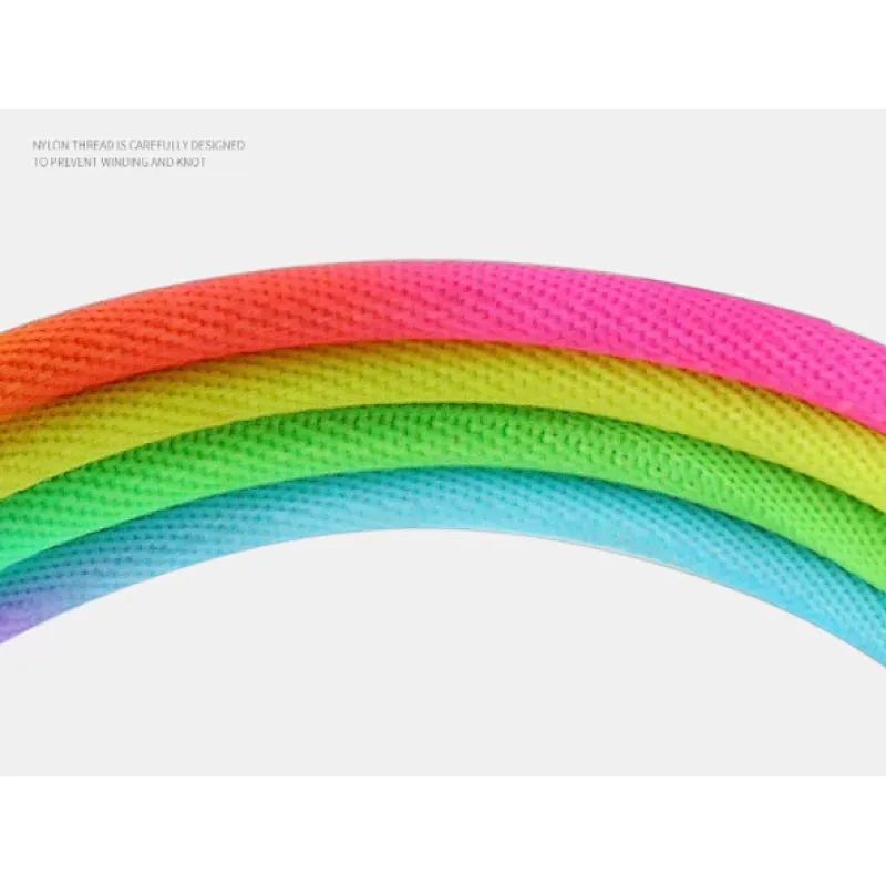 Nylon rainbow cable