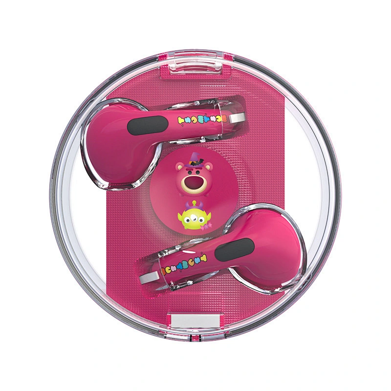 transparent Bluetooth 5.3 earbuds