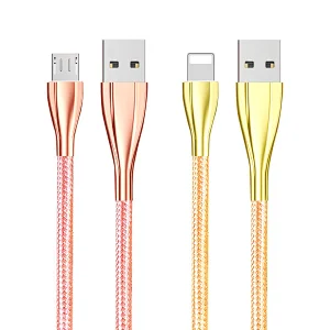 Zinc-alloy cable in vase shape